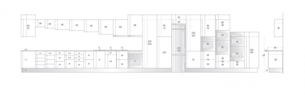 muebles de cocina en kit de 70